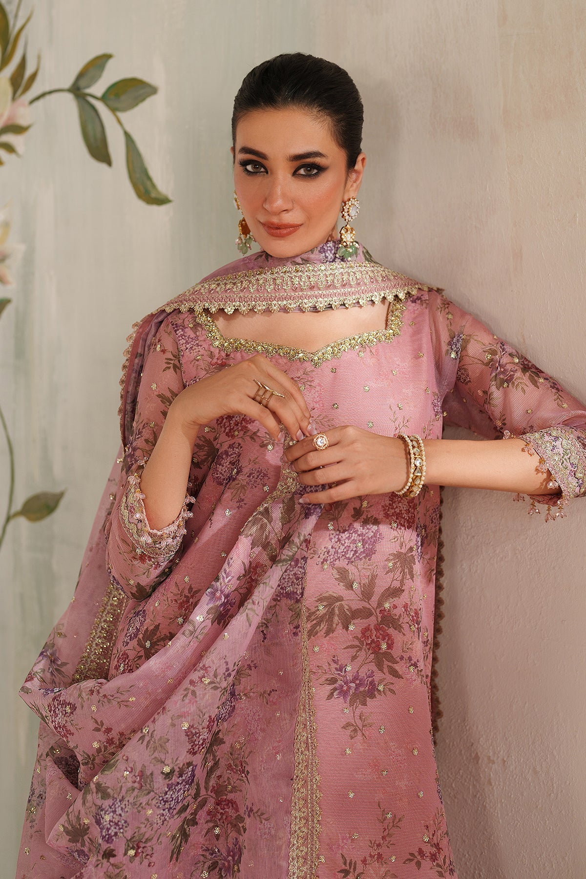 Organza Suit (3-Piece) by Baroque – SF-4374, Photo 5