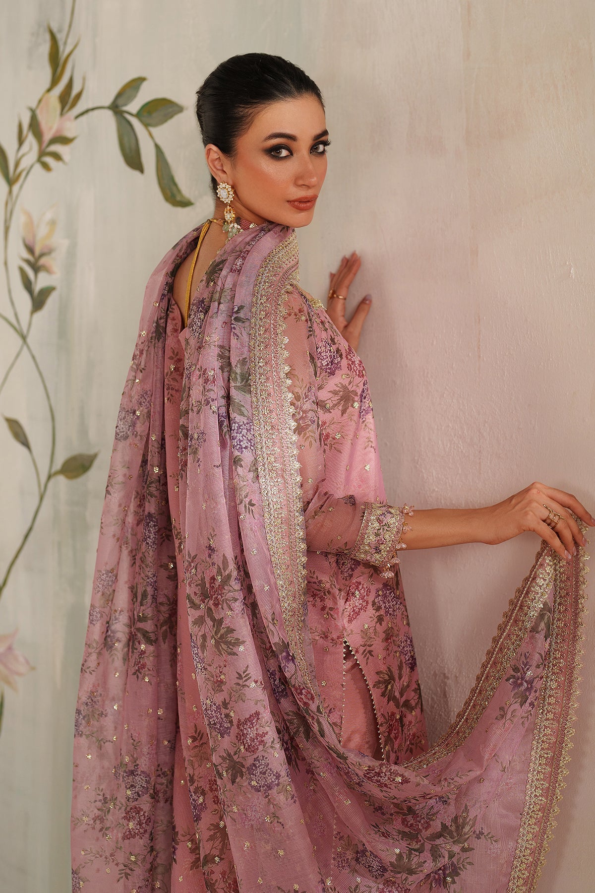 Organza Suit (3-Piece) by Baroque – SF-4374, Photo 7