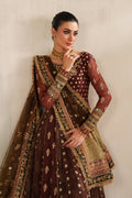Maroon Chiffon Suit (3-Piece) by Baroque – SF-4376, Photo 6