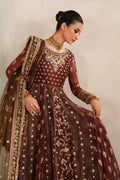 Maroon Chiffon Suit (3-Piece) by Baroque – SF-4376, Photo 8