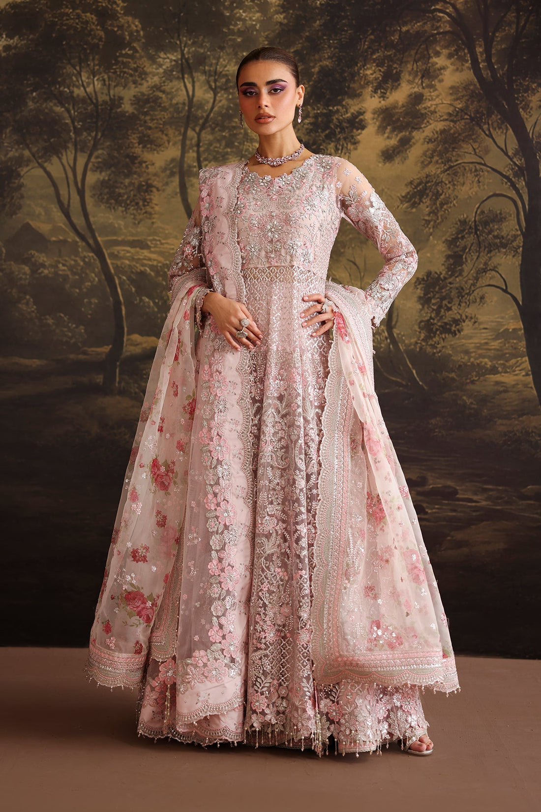 Baroque | Stitched Formals | SF-4380 - House Of Hania