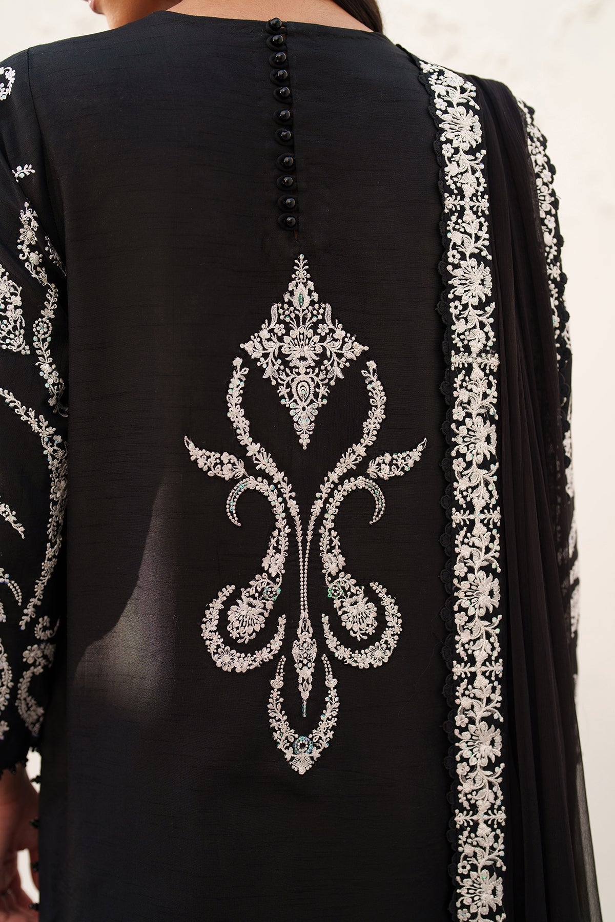Raw Silk Suit (3-Piece) by Baroque – SF-4381, Photo 3
