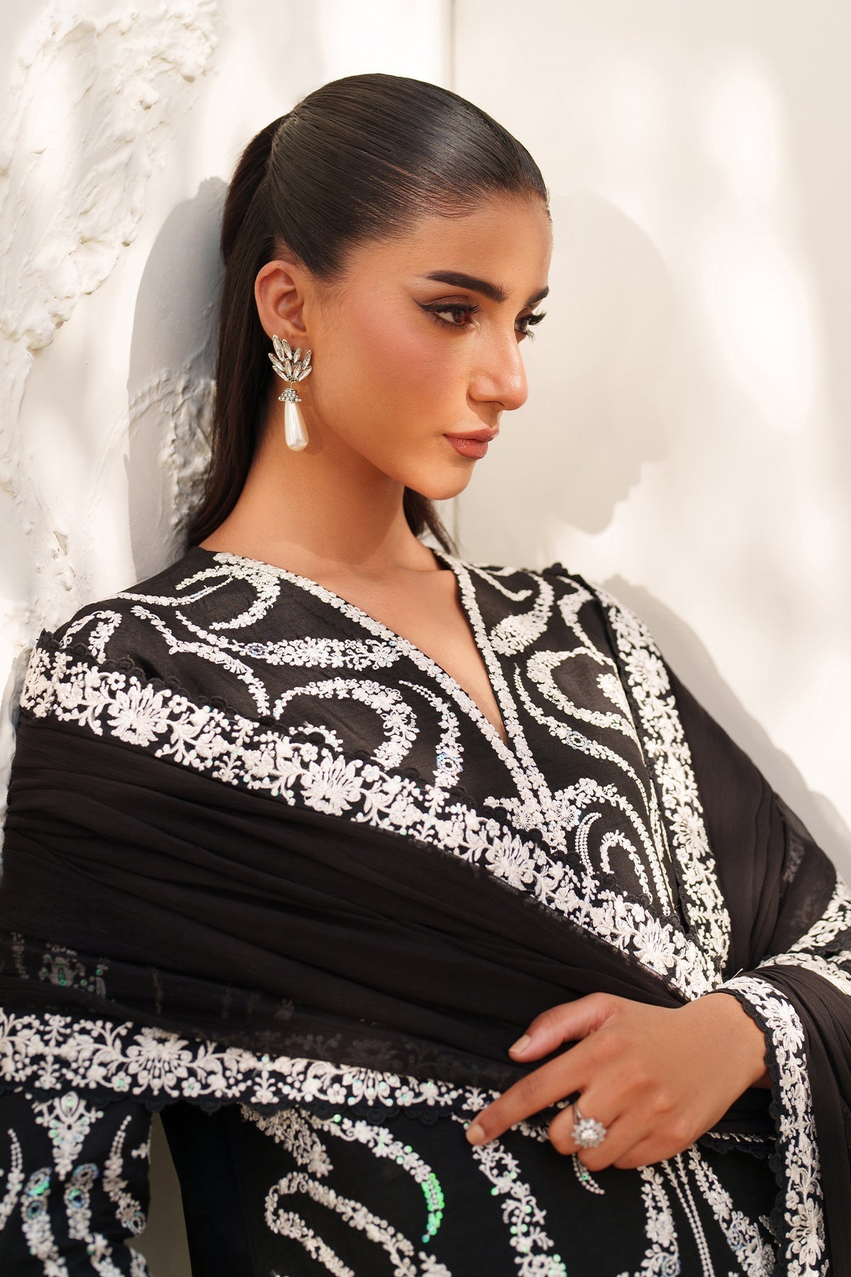 Raw Silk Suit (3-Piece) by Baroque – SF-4381, Photo 4