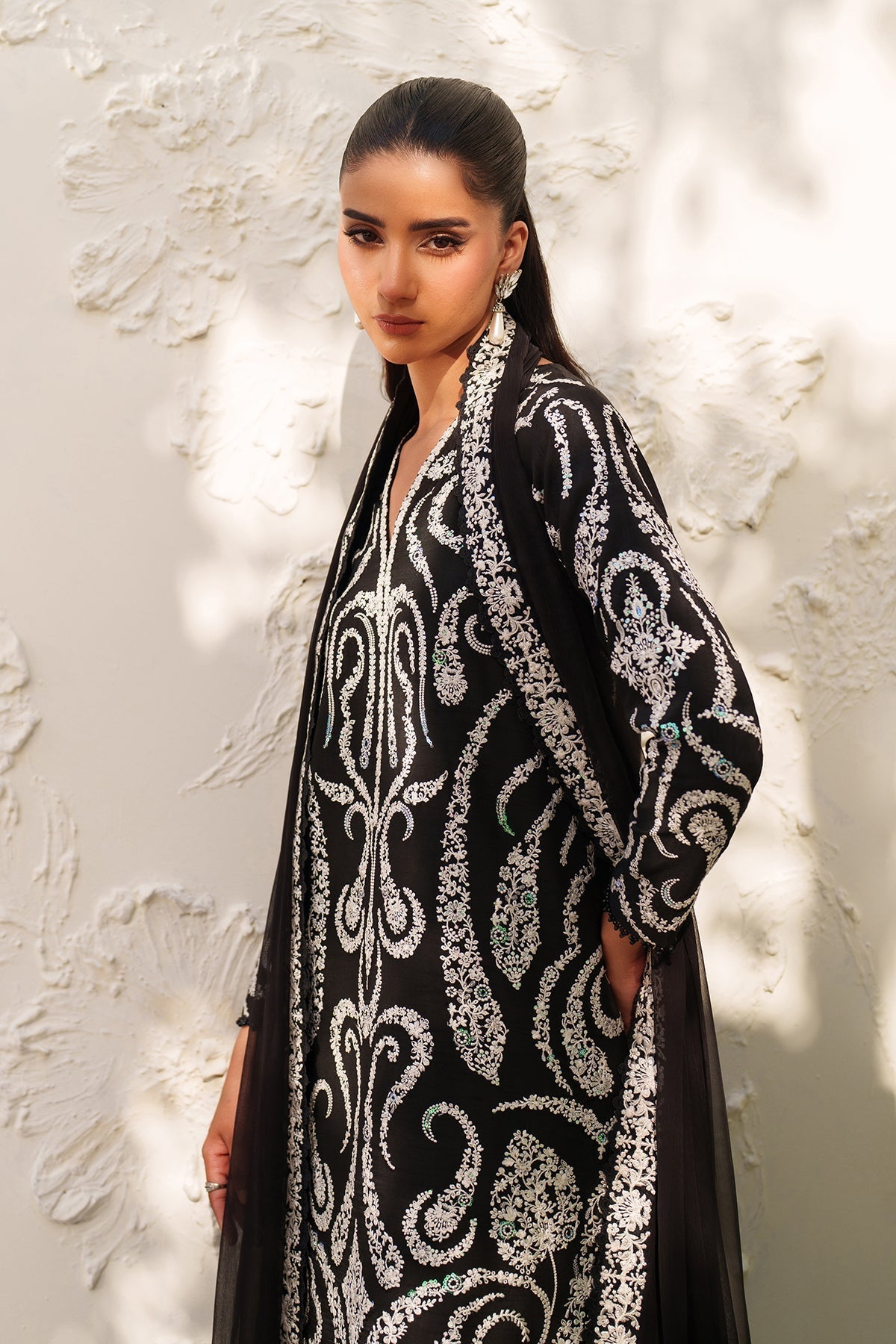Raw Silk Suit (3-Piece) by Baroque – SF-4381, Photo 7