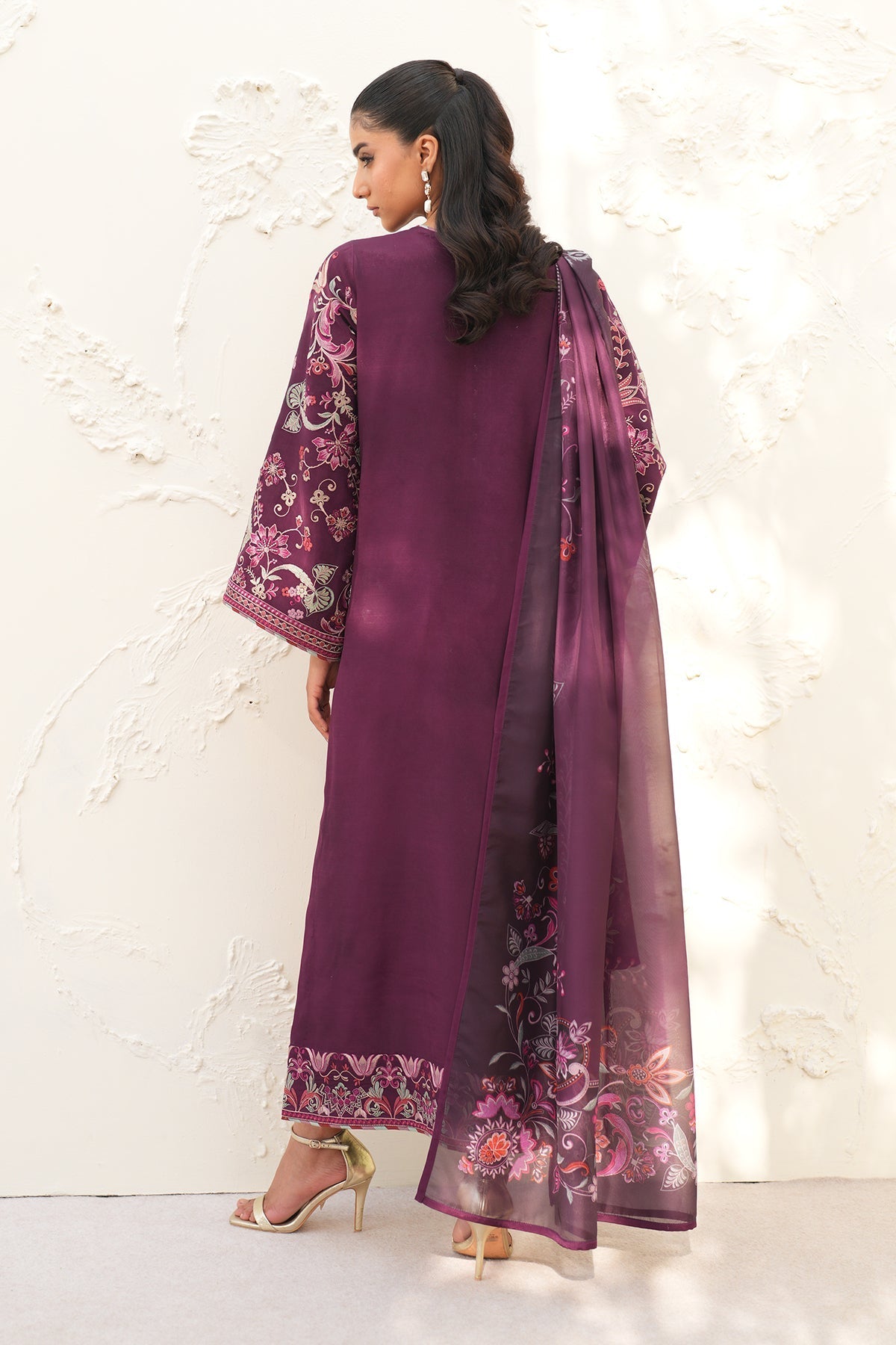 Raw Silk Suit (3-Piece) by Baroque – SF-4382, Photo 2