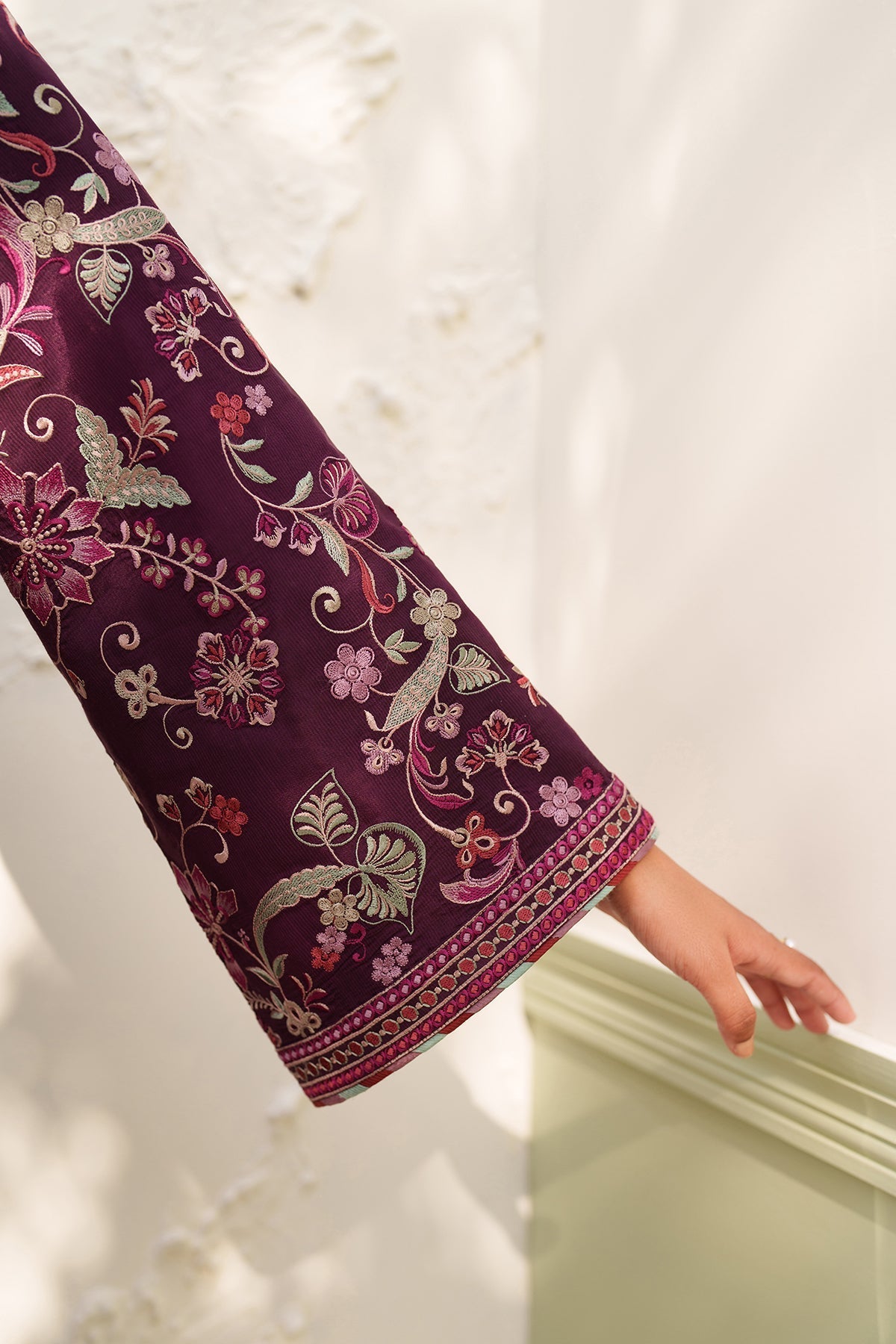 Raw Silk Suit (3-Piece) by Baroque – SF-4382, Photo 4