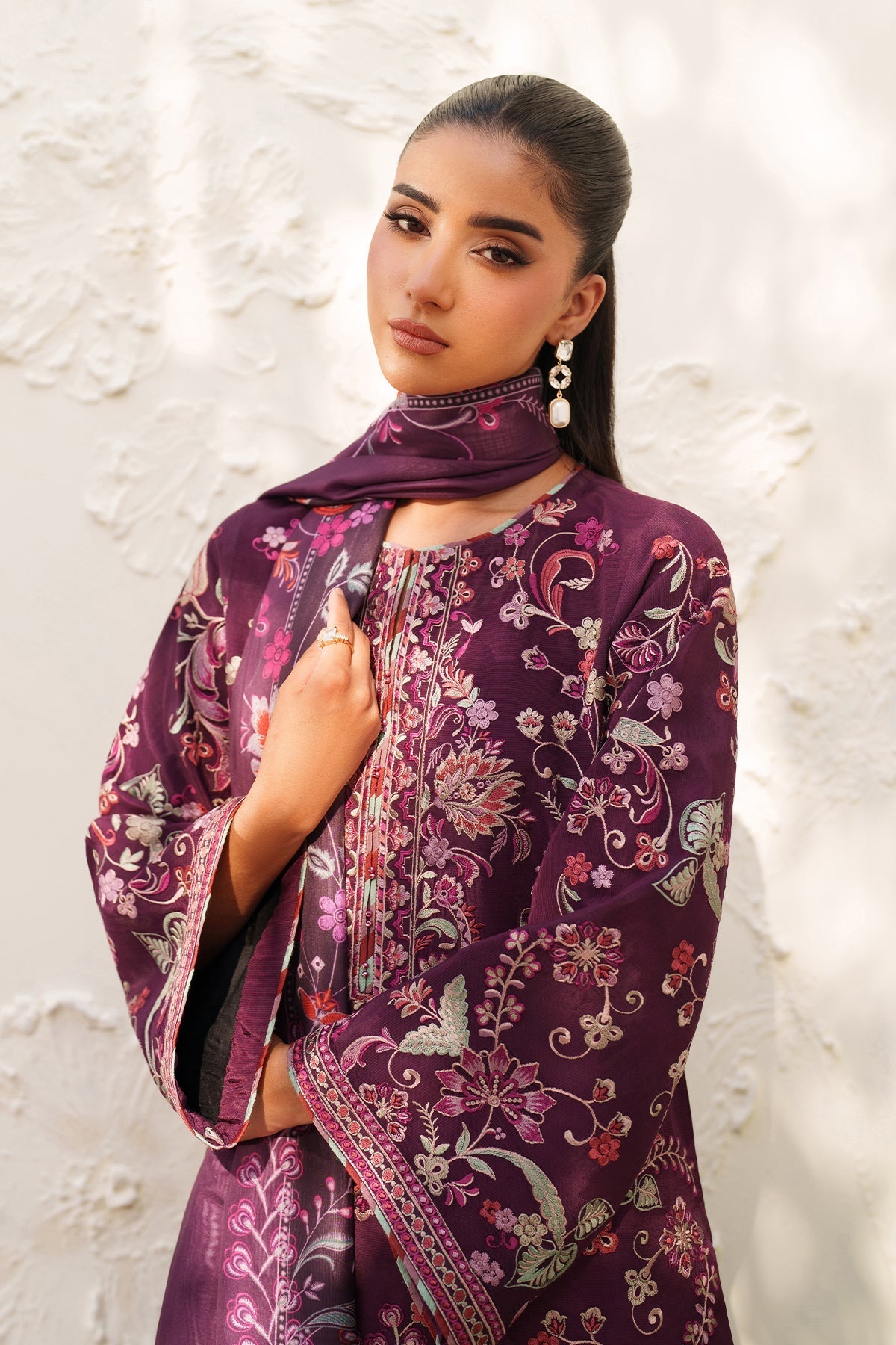 Raw Silk Suit (3-Piece) by Baroque – SF-4382, Photo 5