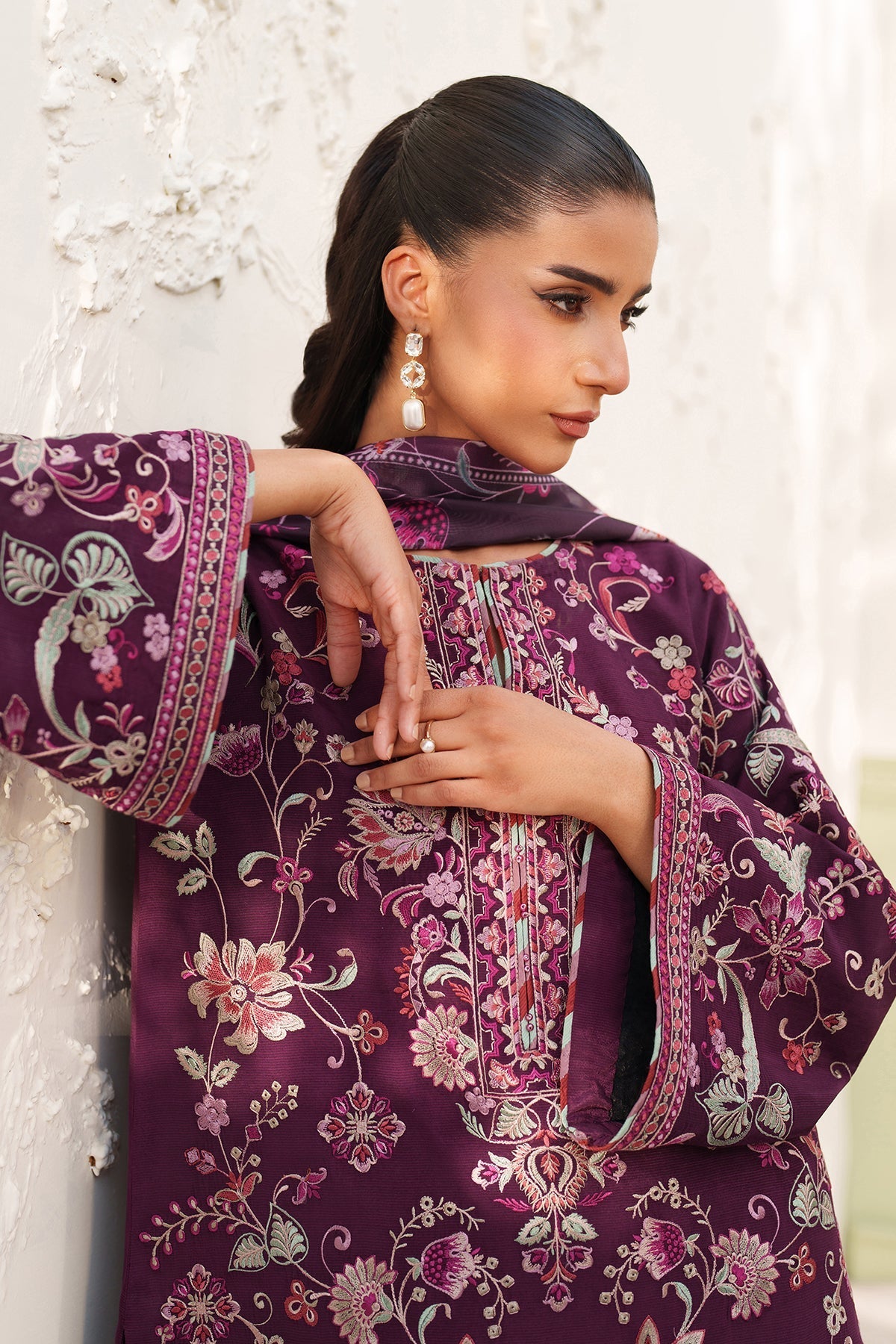 Raw Silk Suit (3-Piece) by Baroque – SF-4382, Photo 6