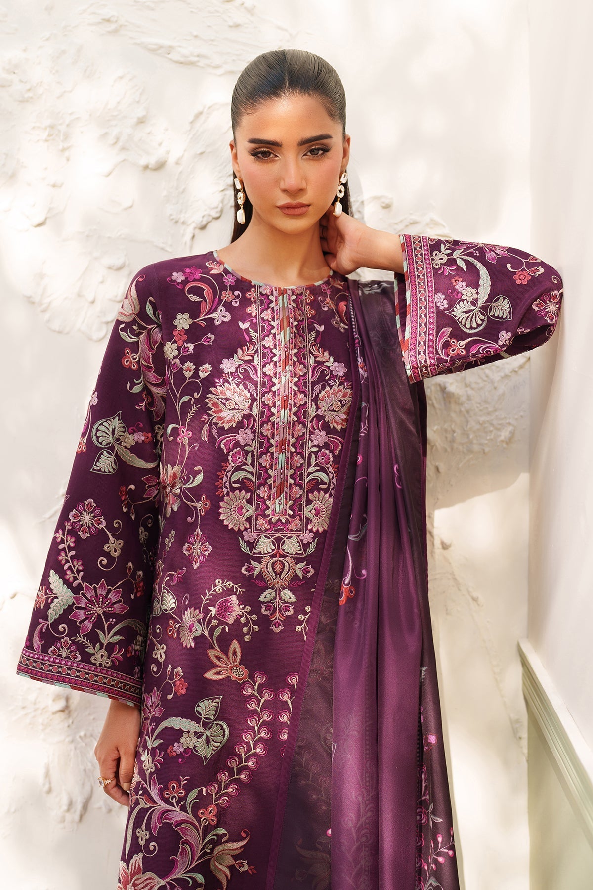 Raw Silk Suit (3-Piece) by Baroque – SF-4382, Photo 7