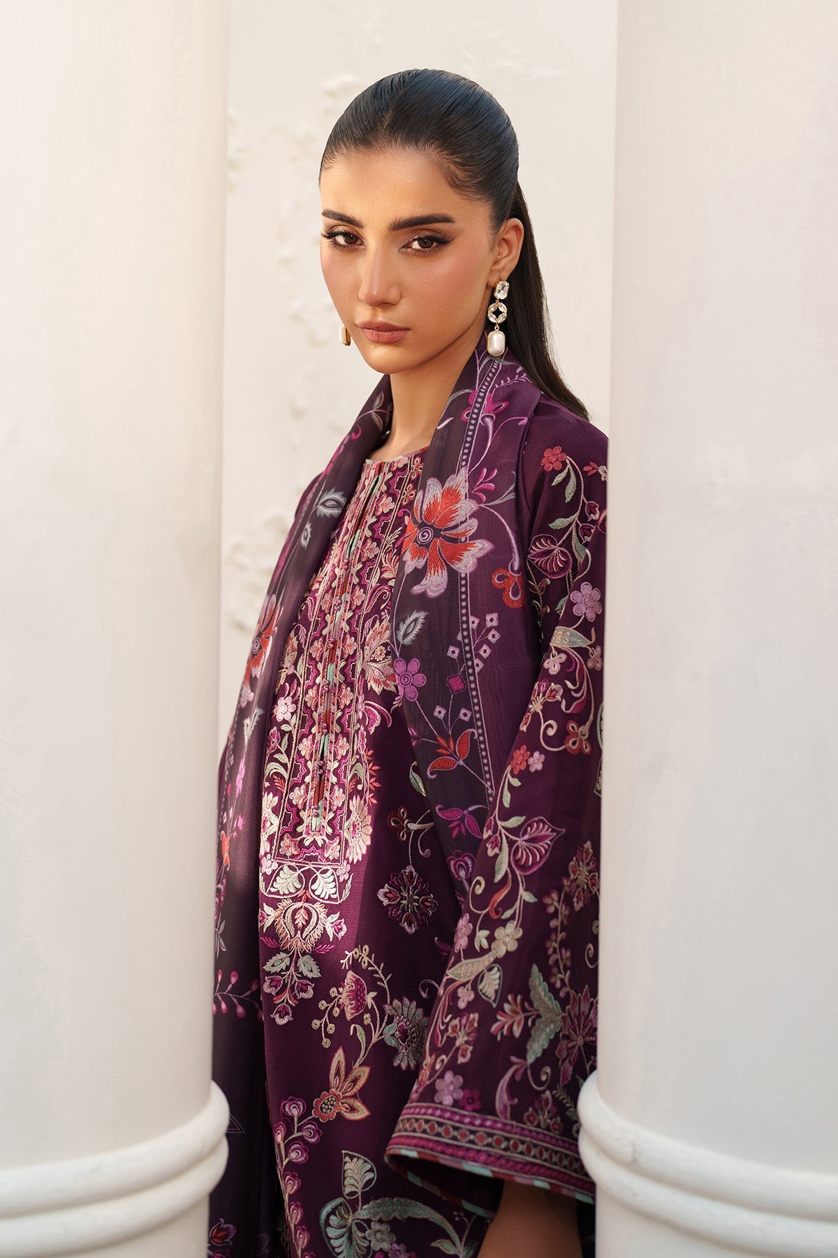 Raw Silk Suit (3-Piece) by Baroque – SF-4382, Photo 8