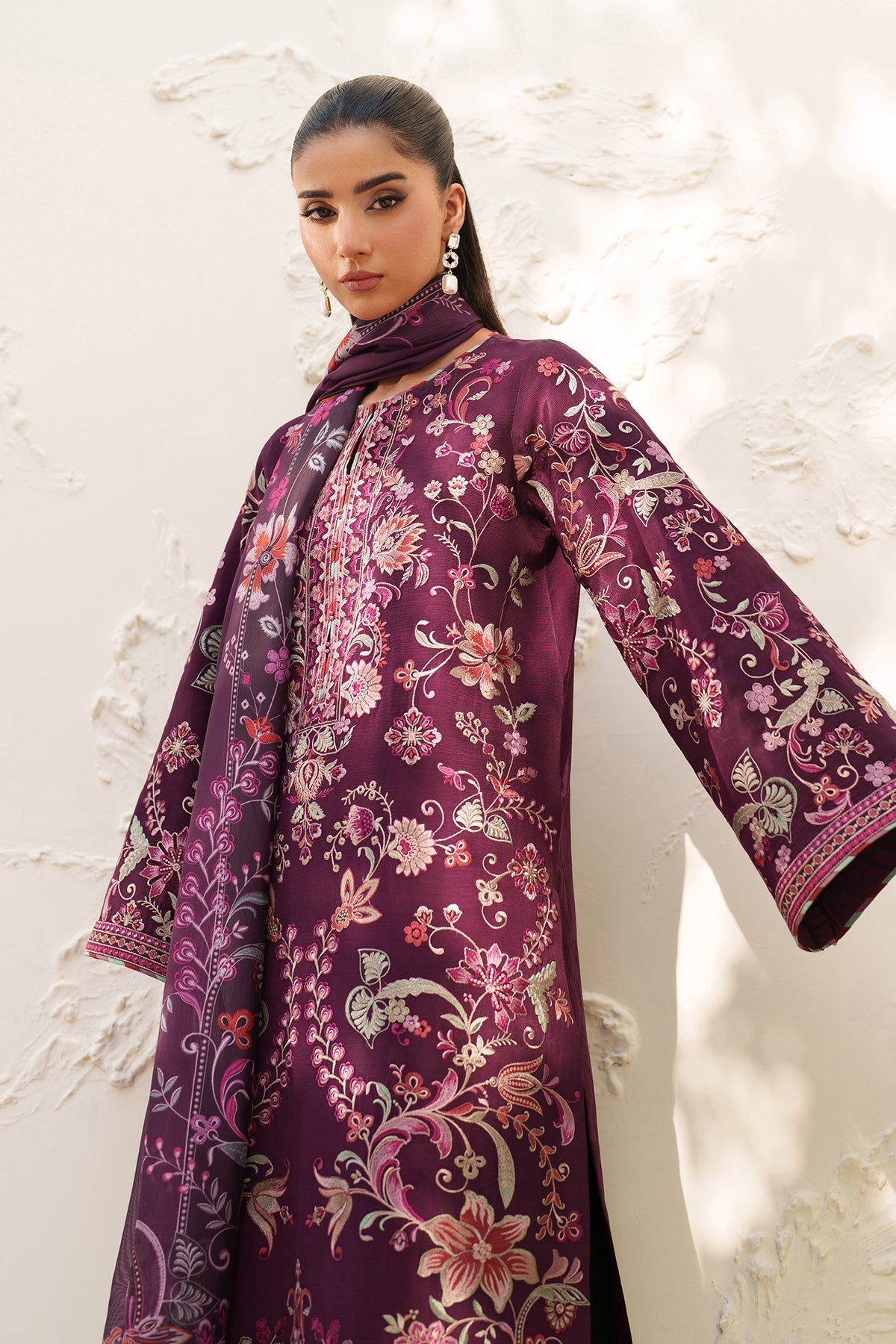 Raw Silk Suit (3-Piece) by Baroque – SF-4382, Photo 9