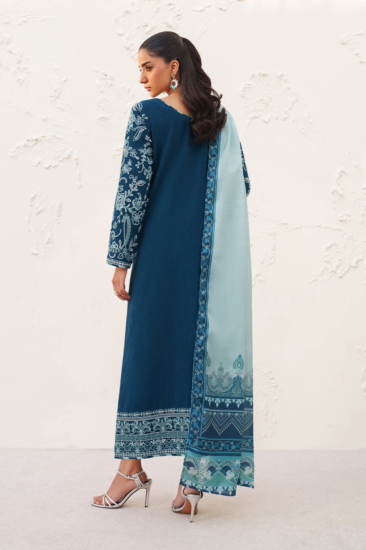 Raw Silk Suit (3-Piece) by Baroque – SF-4384, Photo 2