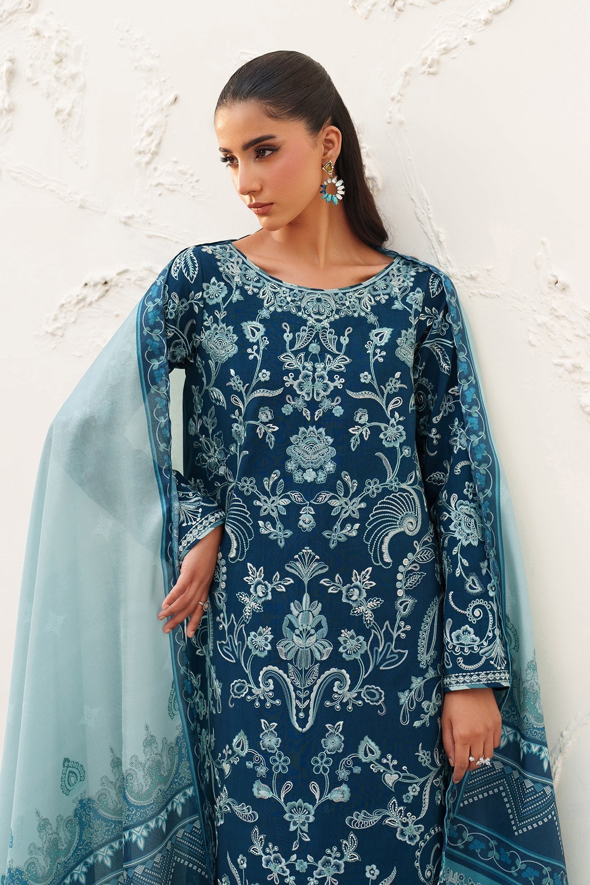 Raw Silk Suit (3-Piece) by Baroque – SF-4384, Photo 4