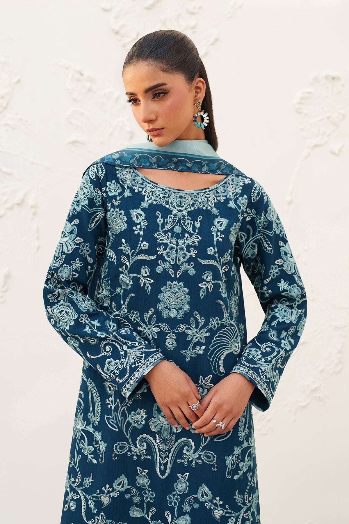 Raw Silk Suit (3-Piece) by Baroque – SF-4384, Photo 5