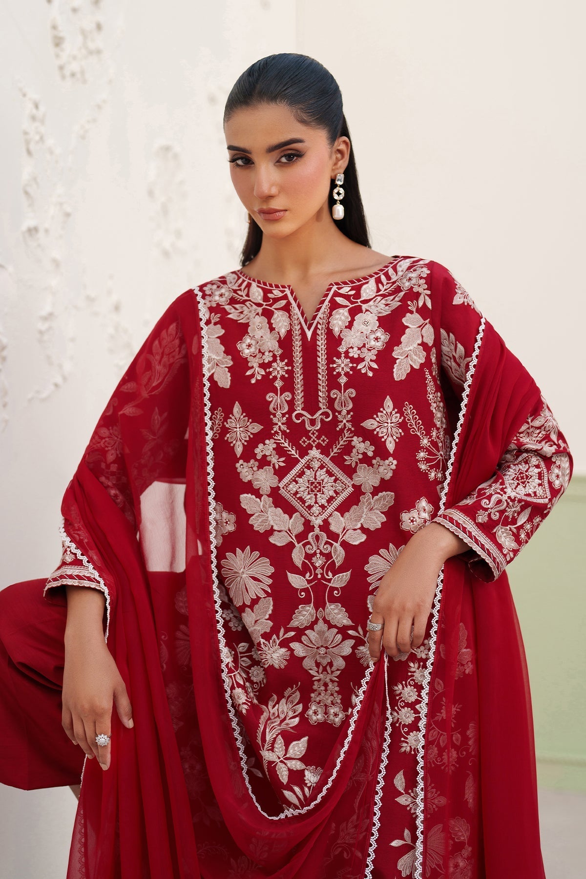 Raw Silk Suit (3-Piece) by Baroque – SF-4386, Photo 5