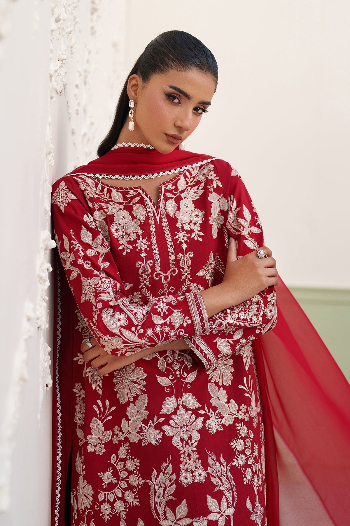 Raw Silk Suit (3-Piece) by Baroque – SF-4386, Photo 6