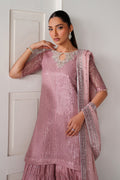 Organza Sharara Set (3-Piece) by Baroque – SF-4388, Photo 7