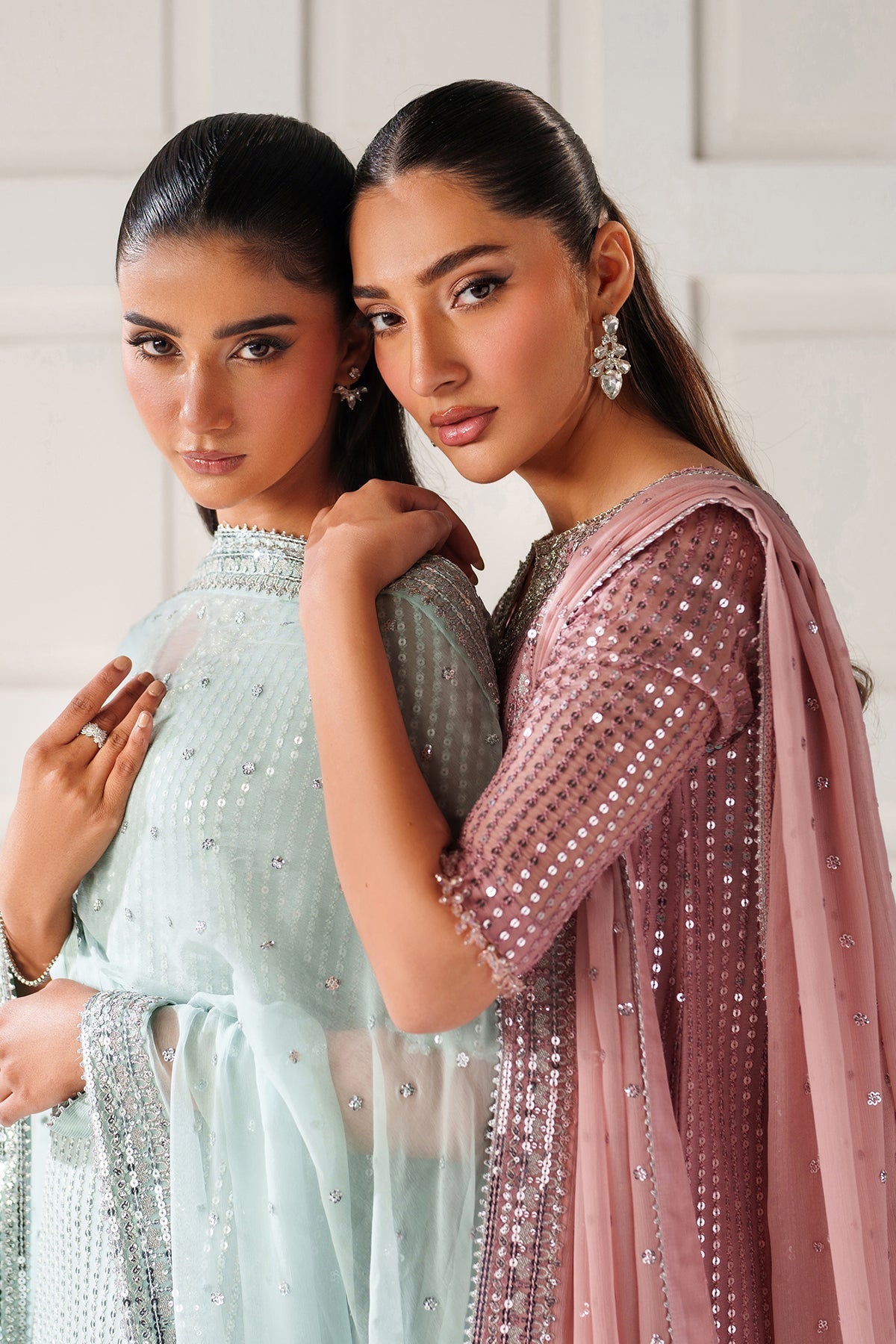 Organza Sharara Set (3-Piece) by Baroque – SF-4389, Photo 9