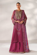 Organza Sharara Set (3-Piece) by Baroque – SF-4390