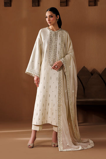 Raw Silk Suit (3-Piece) by Baroque – SF-4434