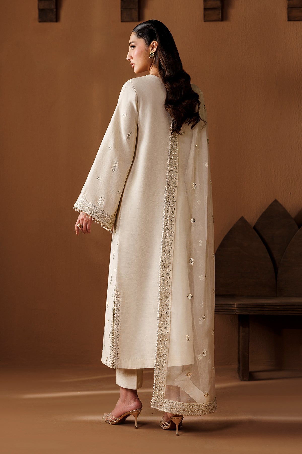 Raw Silk Suit (3-Piece) by Baroque – SF-4434, Photo 2