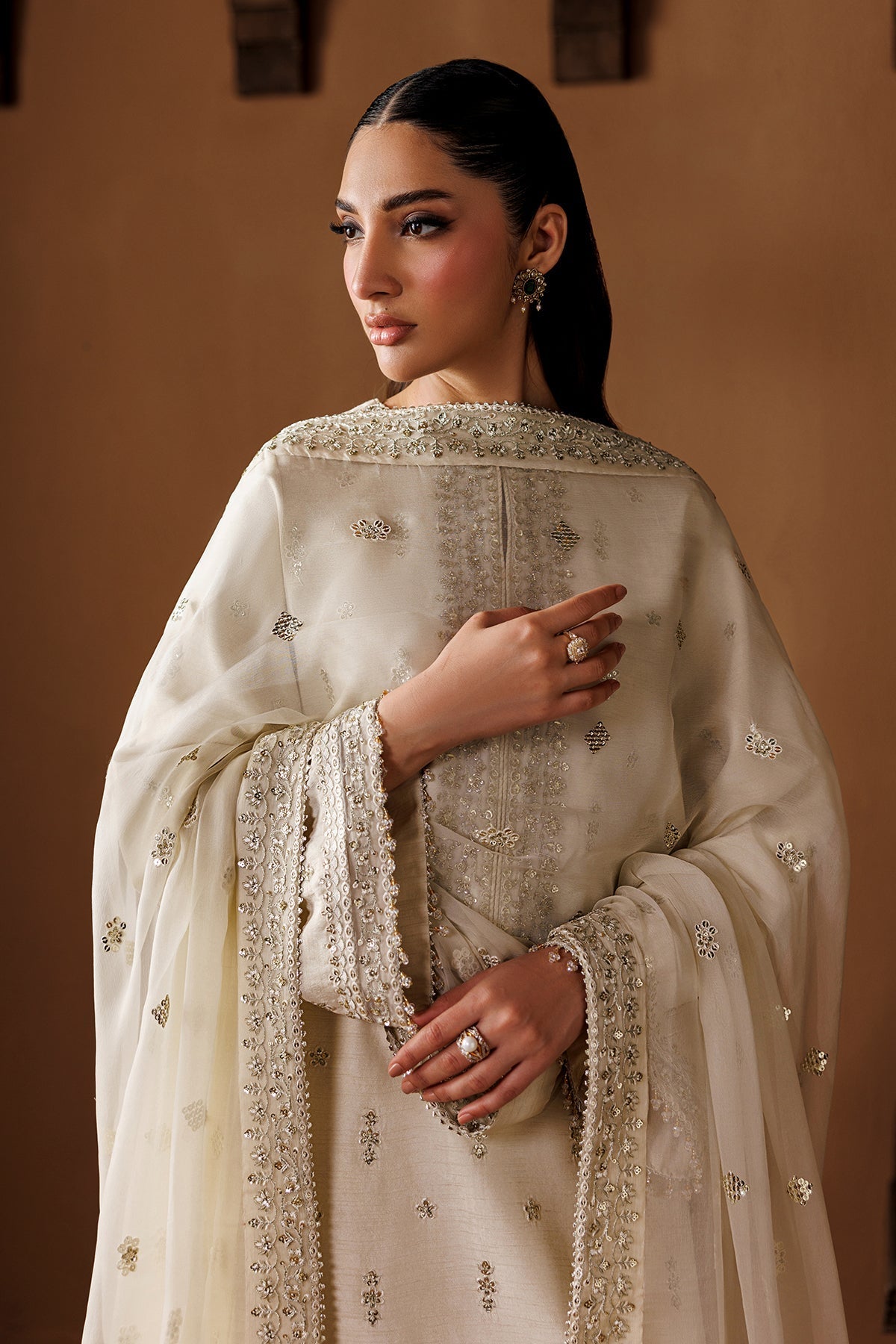 Raw Silk Suit (3-Piece) by Baroque – SF-4434, Photo 5