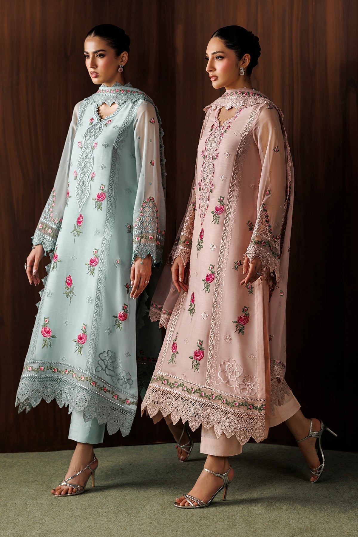Organza Suit (3-Piece) by Baroque – SF-4438, Photo 8