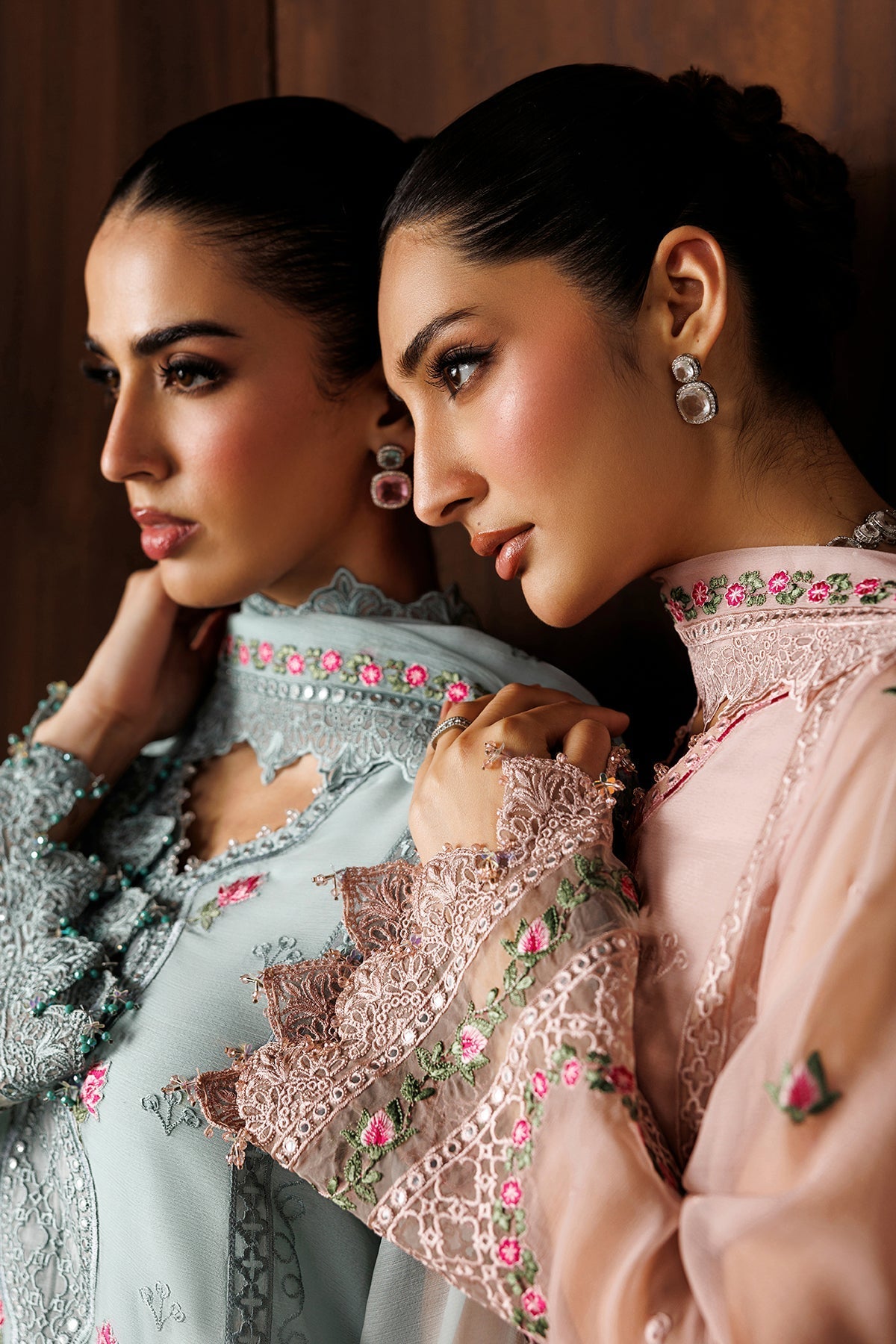 Organza Suit (3-Piece) by Baroque – SF-4439, Photo 9