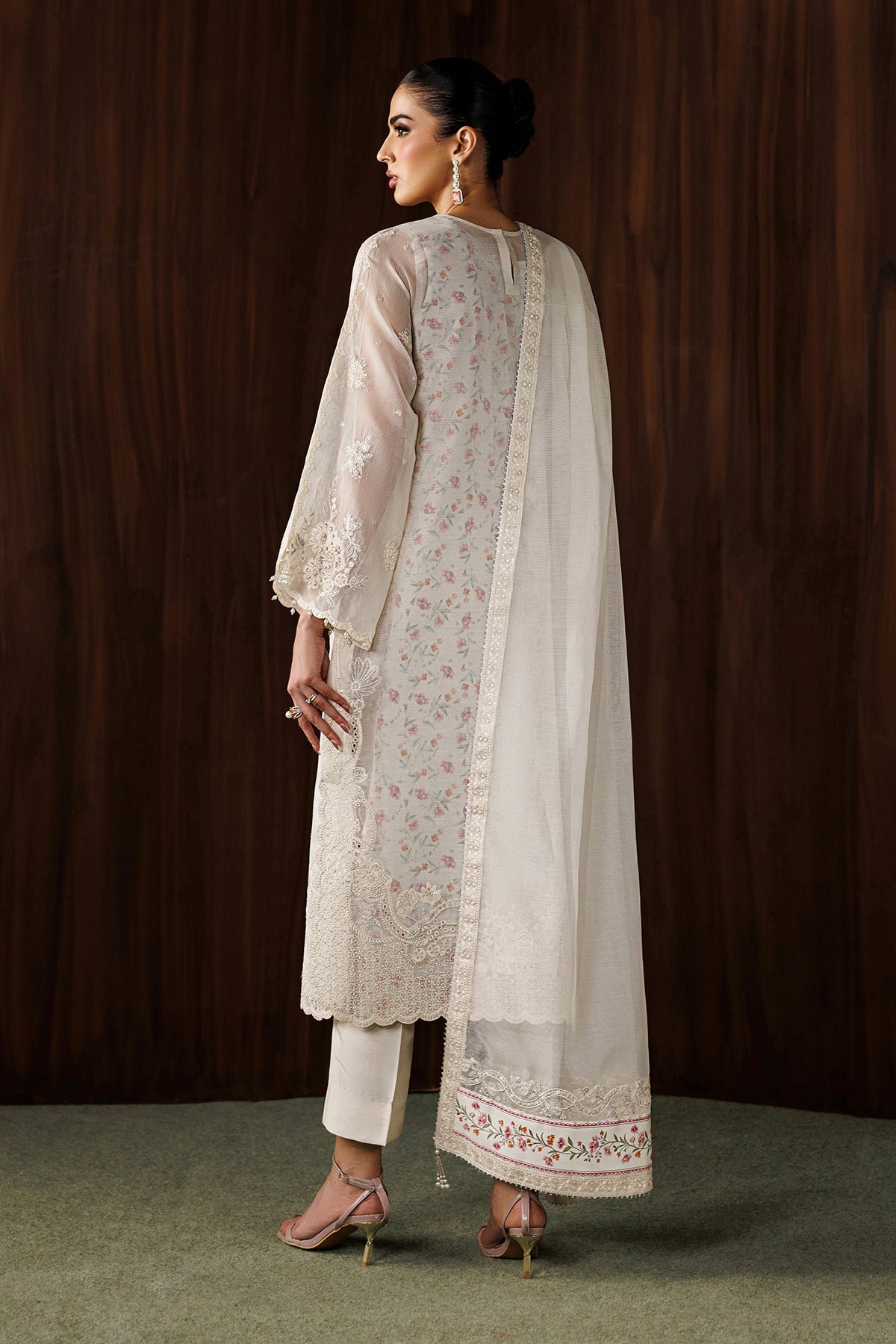 Organza Suit (3-Piece) by Baroque – SF-4440, Photo 2
