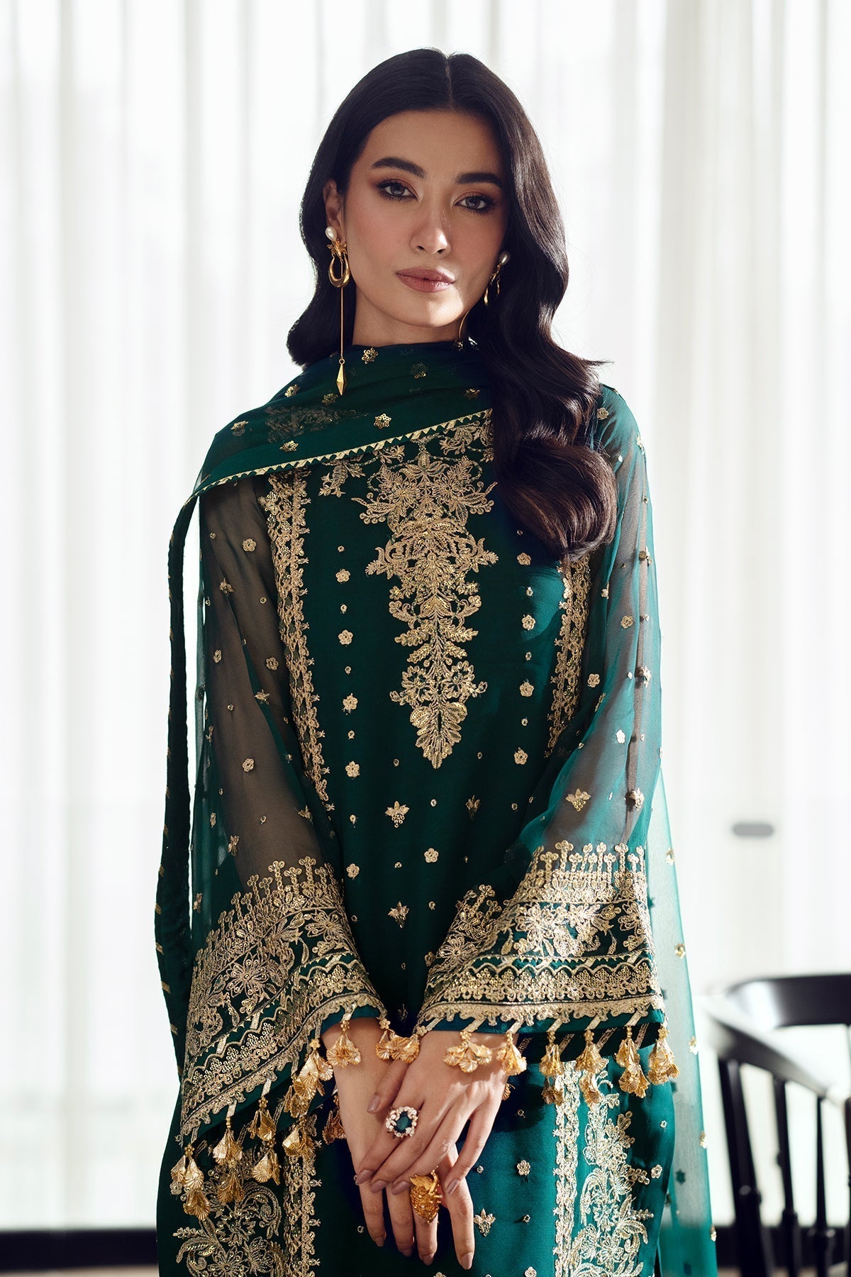 Organza Suit (3-Piece) by Baroque – SF-505, Photo 5