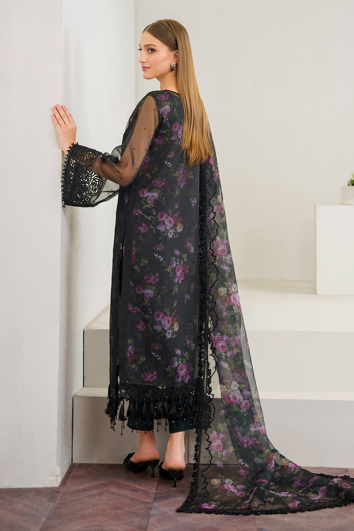 Organza Suit (3-Piece) by Baroque – SF-525, Photo 3