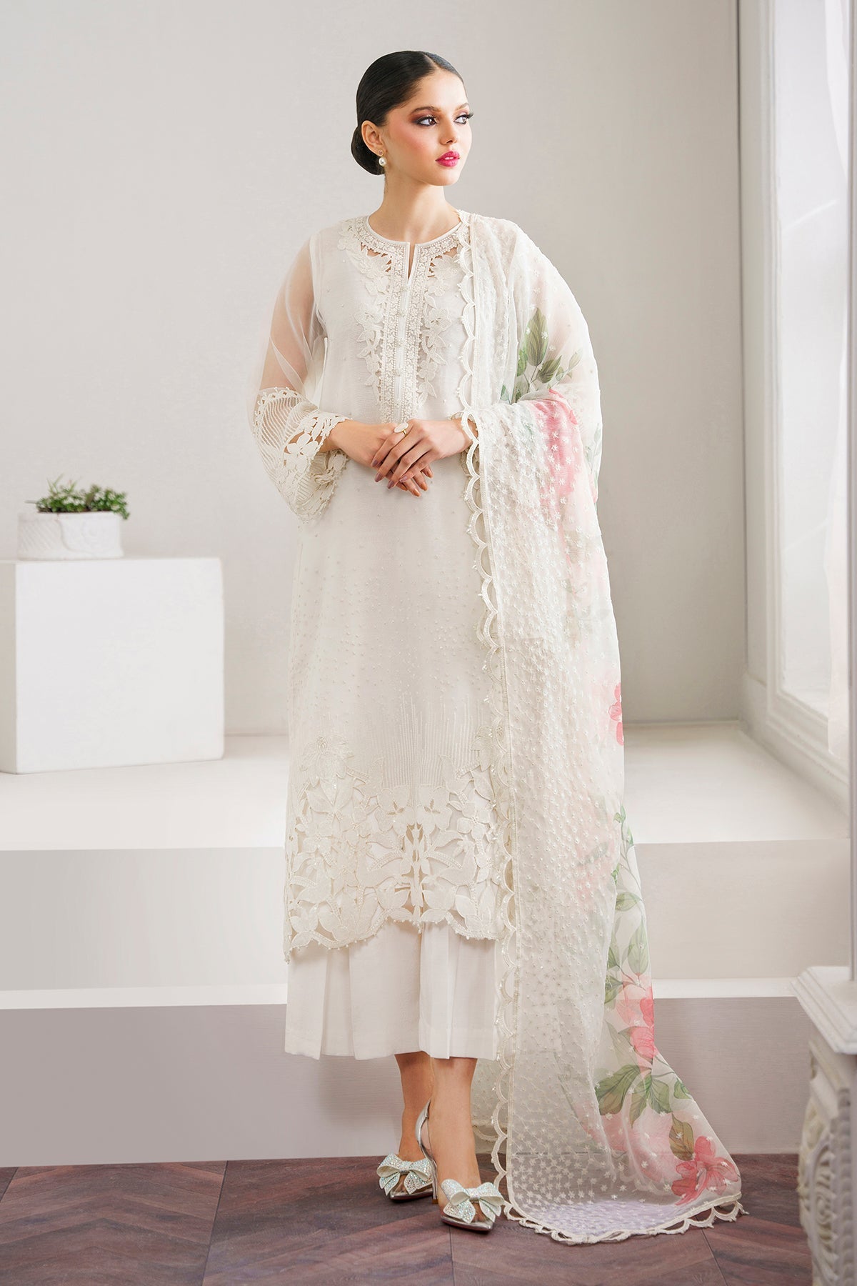 Organza Suit (3-Piece) by Baroque – SF-526
