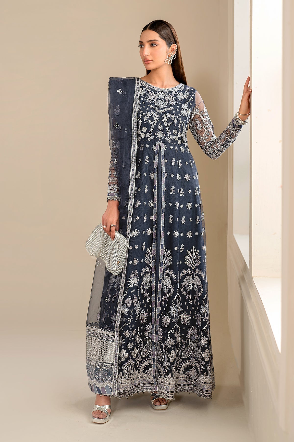 Organza Suit (3-Piece) by Baroque – SF-621