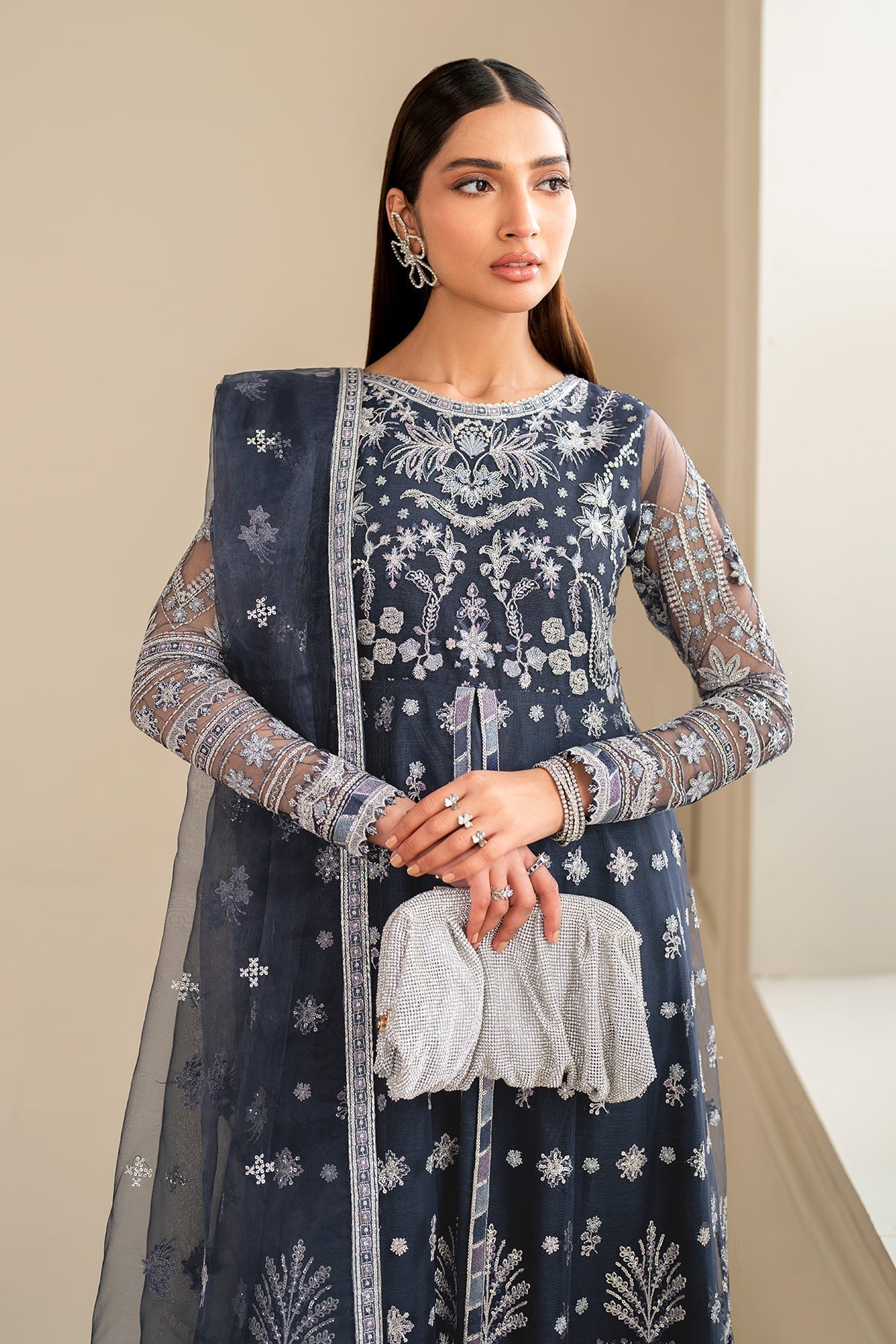 Organza Suit (3-Piece) by Baroque – SF-621, Photo 6
