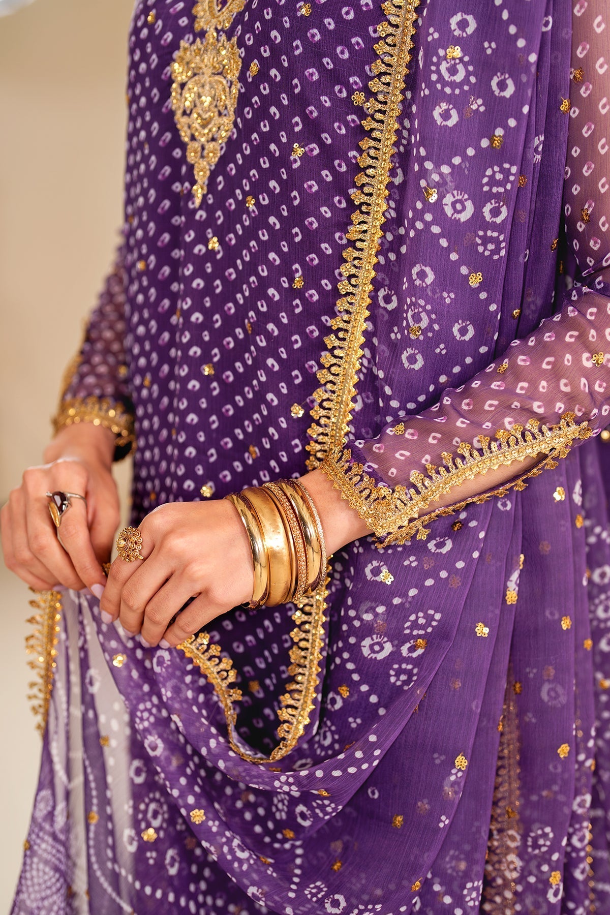 Chiffon Suit (3-Piece) by Baroque – SF-625, Photo 8