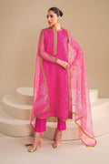 Pink Chiffon Suit (3-Piece) by Baroque – SF-626, Photo 3