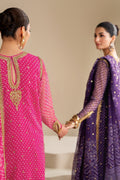 Pink Chiffon Suit (3-Piece) by Baroque – SF-626, Photo 14