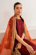 Gold Organza Suit (3-Piece) by Baroque – SF-698, Photo 6