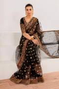 Baroque | Stitched New | EMBROIDERED NET UF-700 - House Of Hania