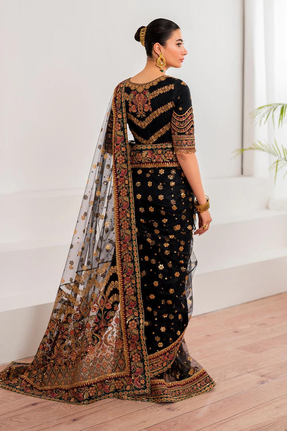 Baroque | Stitched New | EMBROIDERED NET UF-700 - House Of Hania