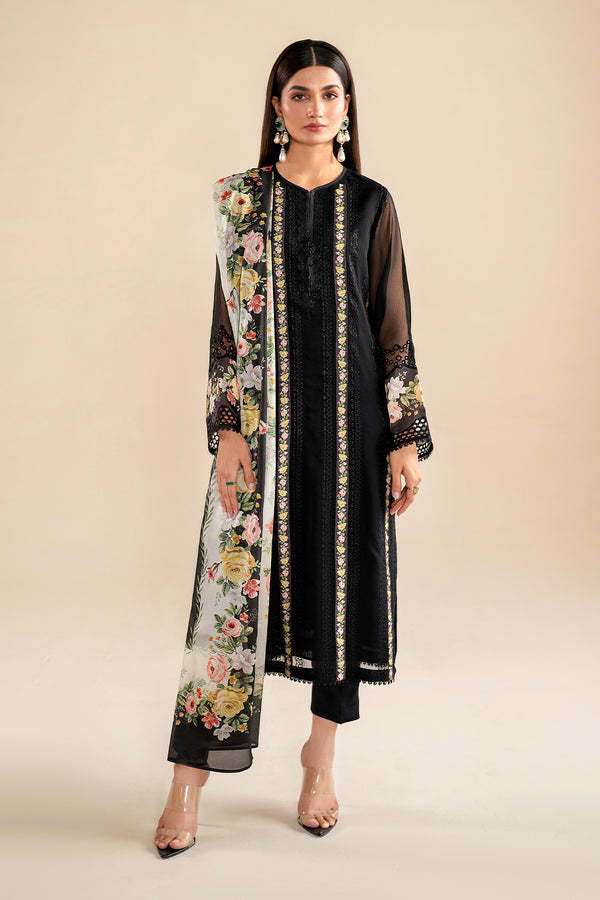 Baroque | Velvet Formals | CHIFFON UF-615 - House Of Hania