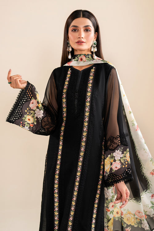 Baroque | Velvet Formals | CHIFFON UF-615 - House Of Hania