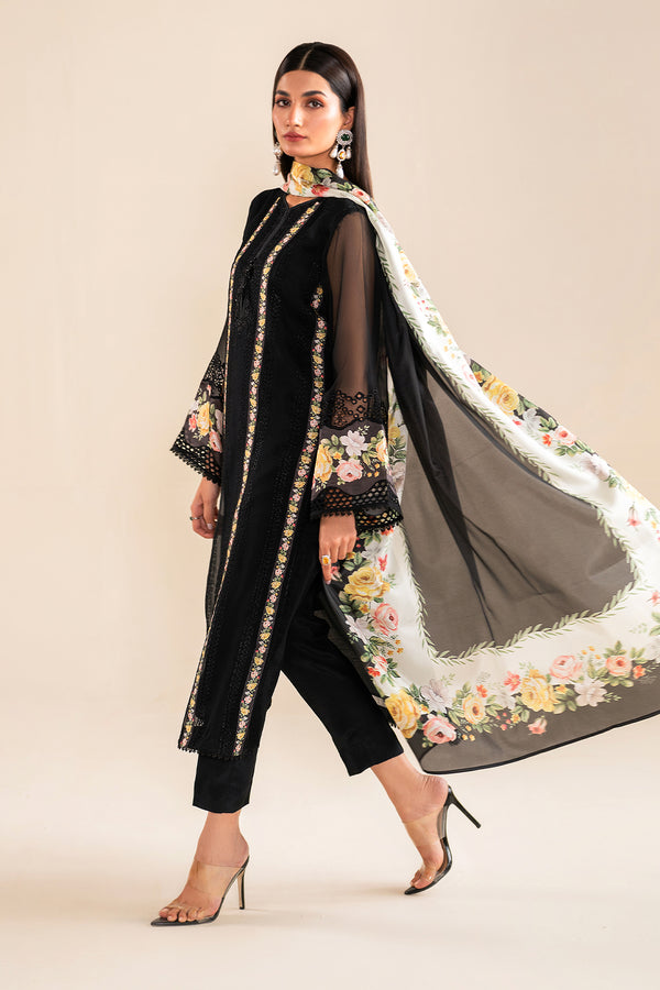 Baroque | Velvet Formals | CHIFFON UF-615 - House Of Hania
