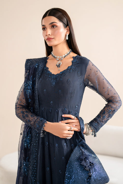 Baroque | Velvet Formals | CHIFFON UF-617 - House Of Hania