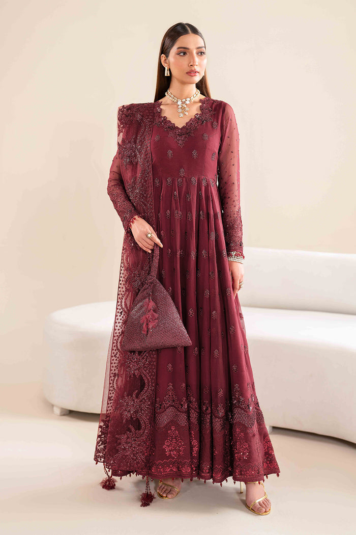 Baroque | Velvet Formals | CHIFFON UF-618 - House Of Hania