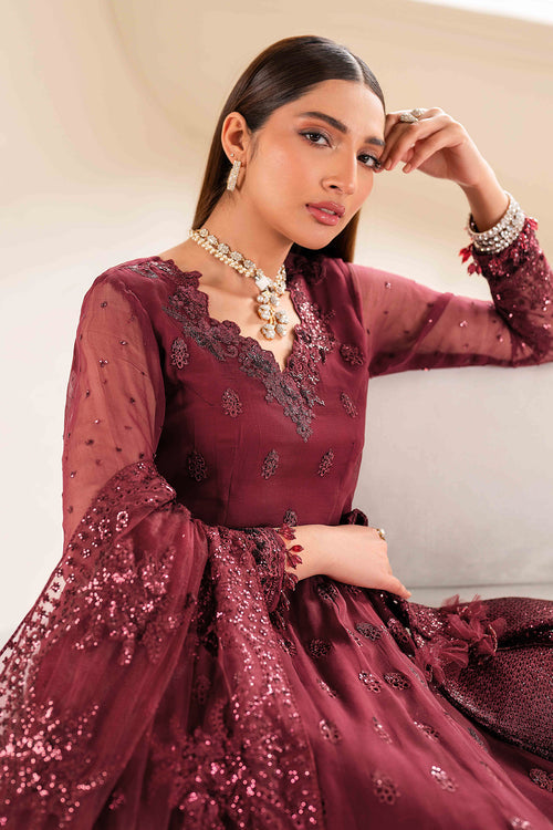 Baroque | Velvet Formals | CHIFFON UF-618 - House Of Hania