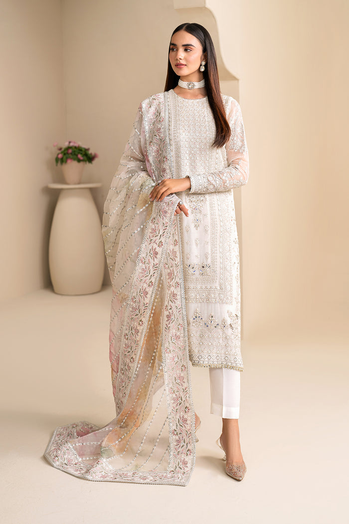 Baroque | Velvet Formals | CHIFFON UF-623 - House Of Hania
