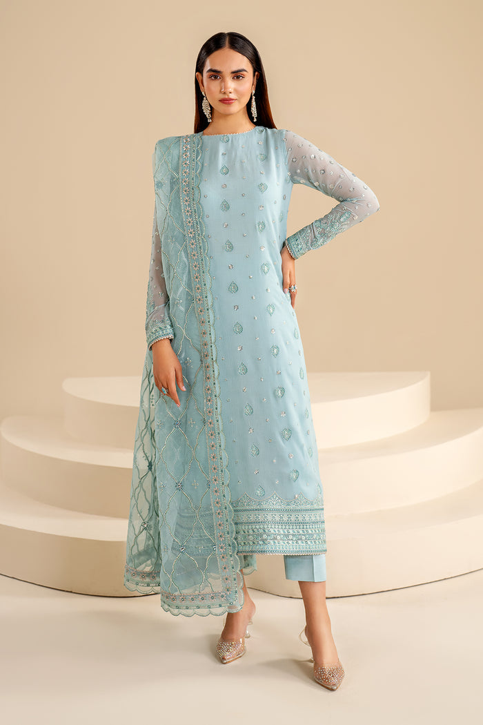 Baroque | Velvet Formals | CHIFFON UF-624 - House Of Hania