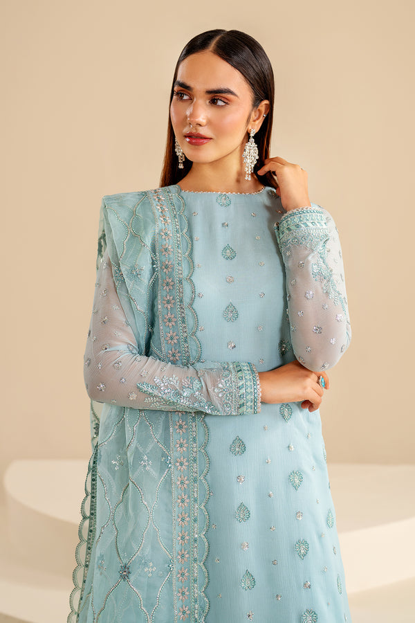 Baroque | Velvet Formals | CHIFFON UF-624 - House Of Hania