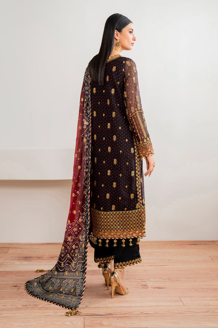 Baroque | Velvet Formals | CHIFFON UF-683 - House Of Hania